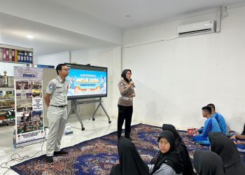 MPLS SMA IT Nurul Muhajirin Batam, Jasa Raharja Kepri Gelar Program PPKL bersama Kamsel Polda Kepri