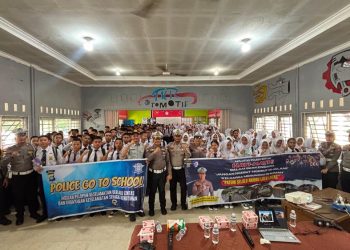 Jasa Raharja Gelar Kegiatan PPKL di SMK Negeri 1 Tanjung Uban