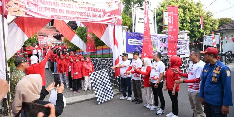 Semarak HUT ke-81 RI, Jasa Raharja Gelar 17-an Bareng Jasfren untuk Edukasi Keselamatan lewat Karnaval dan Lomba Rakyat