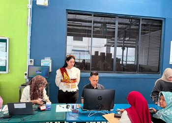 Meriahkan HUT RI ke-81, Jasa Raharja Kepri Inisiasi Layanan Pajak Kendaraan bermotor Bersama UPTD PPD Batu Aji di PT JMS Kota Batam