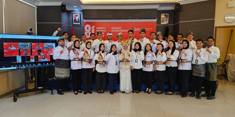 Semarak HUT ke-81 RI, Jasa Raharja Kepri dan JRP Branch Office Batam Gelar Upacara Kemerdekaan