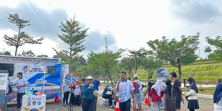 Samsat On The Spot Hadir di Kawasan Vitka Tiban pada Akhir Pekan, Inisiatif Jasa Raharja Kepri Permudah Wajib Pajak