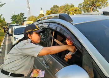 Jasfren Peduli Keselamatan, Jasa Raharja Kepri Sapa Masyarakat Batam di Hari Pelanggan Nasional