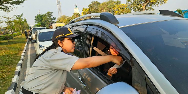 Jasfren Peduli Keselamatan, Jasa Raharja Kepri Sapa Masyarakat Batam di Hari Pelanggan Nasional