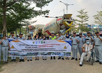 Tekan Angka Kecelakaan, Jasa Raharja Gelar Safety Campaign di Titik Rawan Jalan Raja Isa Batam