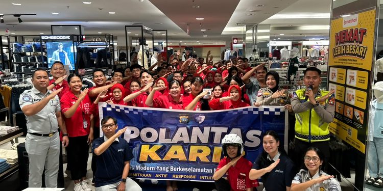 Cegah Kecelakaan dari Hulu, Jasa Raharja Kepri Ubah Pegawai Matahari Nagoya Hill Jadi Pelopor Keselamatan