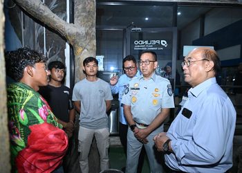 Pastikan Pelayanan Maksimal, Dirut dan Dirops Jasa Raharja Tinjau Langsung Penanganan Korban KM Virgo Transport 8