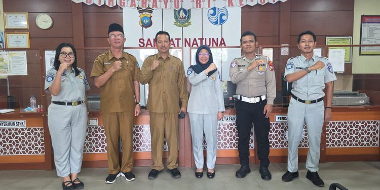 Jasa Raharja Kepri dan Samsat Natuna Satukan Langkah Perkuat Pelayanan dan Kepatuhan Pajak Kendaraan
