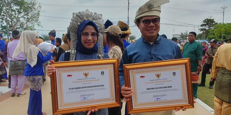 Jasa Raharja Kepri Raih Penghargaan Gubernur, Apresiasi atas Sinergi Perkuat Layanan Samsat