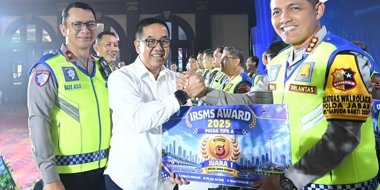 Jasa Raharja Apresiasi Polda hingga Polres melalui IRSMS Award di Syukuran Hari Lalu Lintas Bhayangkara ke-71