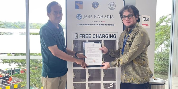 Peduli Kenyamanan Penumpang, Jasa Raharja Hadirkan Charging Station di Dua Pelabuhan Batam